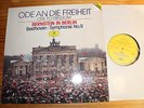 BERNSTEIN in BERLIN  -  Beethoven 9th ODE TO FREEDOM - LIVE LP DG Digital 1990