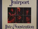 FAIRPORT CONVENTION: Live Convention LP (UK, pink rim palm tree label, inner s