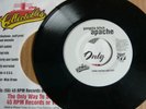 7 inch 45 RPM NOS GANGSTA BITCH by APACHE Rap HIP HOP R&B CLEAN VERSION