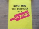 Sex Pistols Never Mind The Bo***cks ORIGINAL Absolut Promo Poster Punk Damned