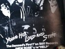 The Damned New Rose promo Poster repro 1980s?