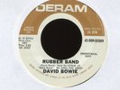 DAVID BOWIE Rubber Band on Deram Promo 45 Hear