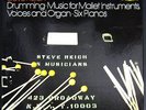 Steve Reich ?Drumming Music For Mallet Instr Voices Organ Six Piano 3LP 1974 DGG
