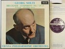 SOLTI BRUCKNER SYMPHONY NO.7 & WAGNER DECCA UK WBg SET 323-4 2 LP BOX SET NM