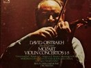 Emi 828 stereo mozart violin concertos 1-5 david oistrakh  4 lp box NM