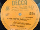 Brahms Piano Concerto No. 2  Schuricht Backhaus  Decca LXT 2723 ed1 lp