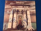 JUDAS PRIEST signed LP SIN AFTER SIN band autographed HALFORD + KK + IAN + GLEN