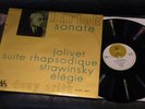 Bartok / Jolivet / Strawinsky: Three Works for Solo Violin - Devy Erlih LP