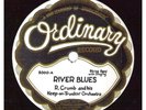 Ordinary 78rpm Phonograph Record 5000 R Crumb Keep-on-Truckin' Orch River Blues