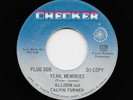 Allison And & Calvin Turner - Yeah Memories / Shake What Your Mamma Gave You (45