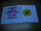 SLY & FAMILY STONE.  EVERYBODY'S A STAR / THANK YOU. RARE SLEEVE.