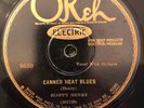 Okeh 8630 Sloppy Henry CANNED HEAT BLUES guitrs/fiddle78 rpm  EE+ 1928  Atlanta