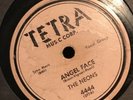 THE NEONS -  ANGEL FACE / KISS ME QUICKLY  78  TETRA 4444 VG+ PINK LABEL