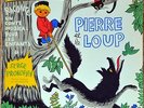 33t Serge Prokofiev - Pierre et le loup raconté par Gerard Philippe (LP)