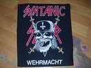 Slayer Slatanic Backpatch Patch Thrash Metal Anthrax