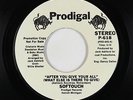 70s Soul Funk 45 - Softouch - After You Give Your All - Prodigal - VG+ promo