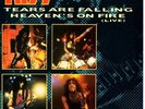 Kiss - Tears Are Falling / Heaven's On Fire (Live), UK 7