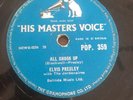 5x elvis Presley 78s hound dog heartbreak hotel all shook up jailhouse rock rare