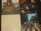 4 early Beatles LPs inc. first press mono Yellow Submarine better than average