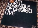 ART ENSEMBLE OF CHICAGO   LIVE. Orig UK 1980 dbl 12