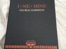 GEORGE HARRISON I ME MINE EXTENDED EDITION GENESIS PUBLICATION  BOOK  rare vinyl