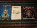 3 X IRON MAIDEN OFFICIAL TOUR PROGRAMMES