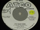 Cold Grits:   It's Your Thing    U.S  ATCO PROMO  7