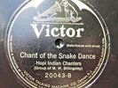 1926 Native American HOPI INDIAN CHANTERS on VICTOR 78 rpm 20043 electric  Mint-