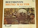 BEETHOVEN BRUNO WALTER THE SYMPHONIES  N0.8 IN F MAJOR AND NO.9 IN D MINOR VINYL