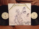 METALLICA - ...AND JUSTICE FOR ALL (1988 2 x LP) 1ST EURO PRESS  VG+ VERTIGO