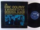 ERIC DOLPHY & BOOKER LITTLE Memorial Album LP on Prestige mono