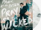 PANIC  AT THE DISCO PRAY FOR THE WICKED LP LIMITED BLACK & WHITE MARBLED VINYL