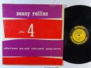 SONNY ROLLINS Plus 4 LP on Prestige NYC DG mono