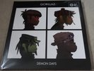 GORILLAZ - DEMON DAYS 2 X TRANSLUCENT RED LP RECORD VINYL ME PLEASE