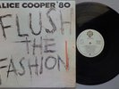 ALICE COOPER 'Flush The Fashion' 1980 Portuguese vinyl LP w/innersleeve