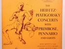 3 LP. RCA. Heifetz-Piatigorsky. Stereo LDS 6159. Soria Series. Slipcase. 1961.