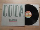 LED ZEPPELIN - CODA-SWAN SONG-GREAT AUDIO-VG+VG VINYL LP 1982