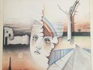 THE CHAMELEONS SCRIPT OF THE BRIDGE LP VINYL 1983 PORTUGAL STATIK RECORDS EX/EX