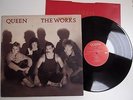 QUEEN - THE WORKS LP EX VINYL 1984 UK 1st Press A1/B2 Original + Inner
