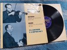 Columbia 33CX 1580 B/G 1st UK David Oistrakh violin Yampolsky piano Beethoven