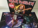 IRON MAIDEN LEGACY OF THE BEAST IN FRANCE 2 LP PICTURE DISC VINYLS POSTER INC
