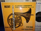 @SXL 2238 WBg ED1 *PETER MAAG* MOZART CLARINET /HORN CTOS* LSO* NM
