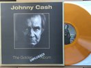 Johnny Cash The Golden Unplugged Album Live Rec 180g Molten Gold Vinyl Color LP