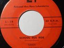 SANDY (SWANGER) & THE UNIQUES School Bus Ride 45 Li 1 RARE Rockabilly Doo Wop ?