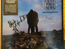 CACTUS WORLD NEWS fully signed LP vinyl Urban Beaches (U2 Simple Minds)
