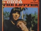 SONNY & CHER: The Letter / Spring Fever 45 (Italy, PS w/ sm triangle cut-out on