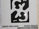 DAVID HOLLAND DEREK BAILEY IMPROVISATION CELLO GUITAR 1st GERMAN STEREO ECM 1013