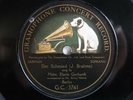 78rpm ELENA GERHARDT with ARTHUR NIKISCH - RARE GRAMOPHONE CONCERT RECORD 1907
