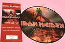 IRON MAIDEN LP PICTURE DISC THE HUNGRY BEAST STUTTGART 1982 NM NUMERAT 300