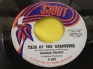 1966 Soul 45 : Donald Height   Talk of The Grapevine   Shout S-200